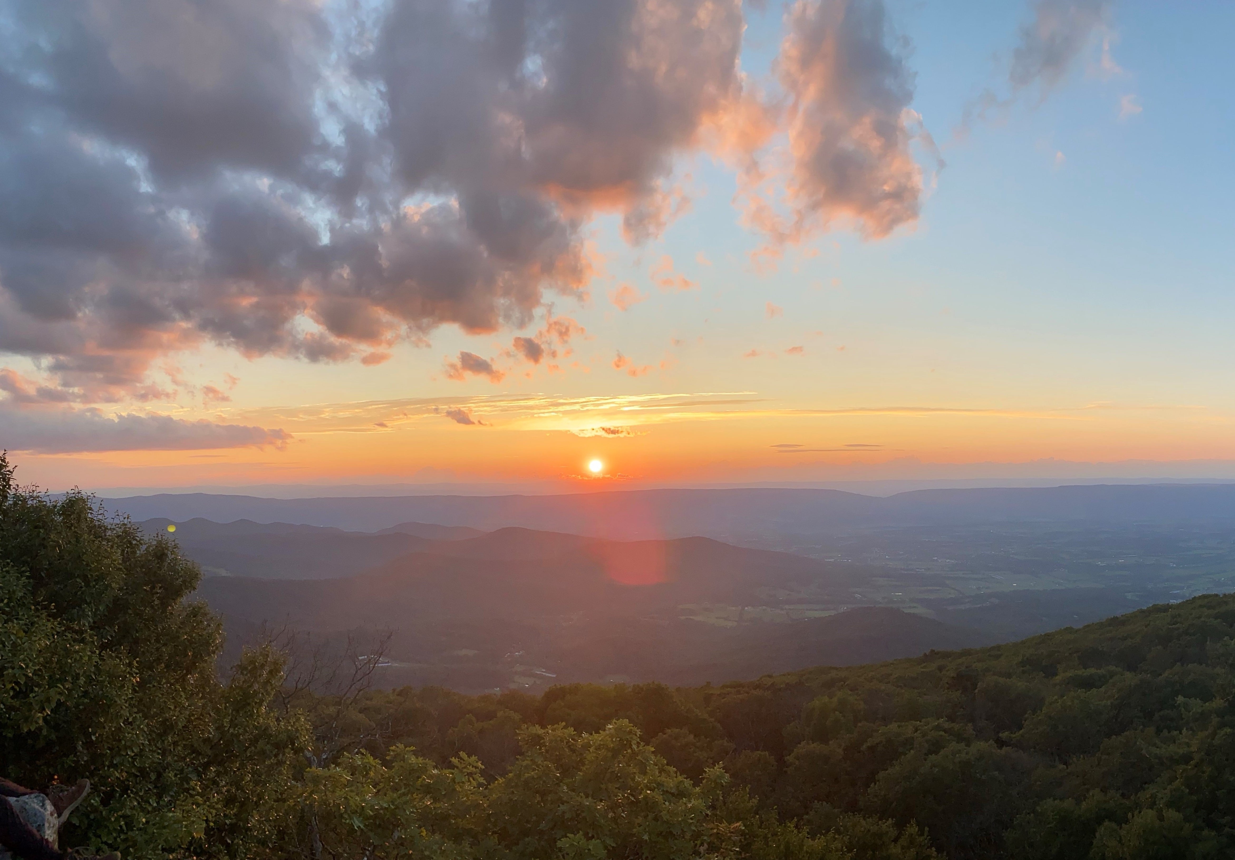 View at Shenandoah National Park